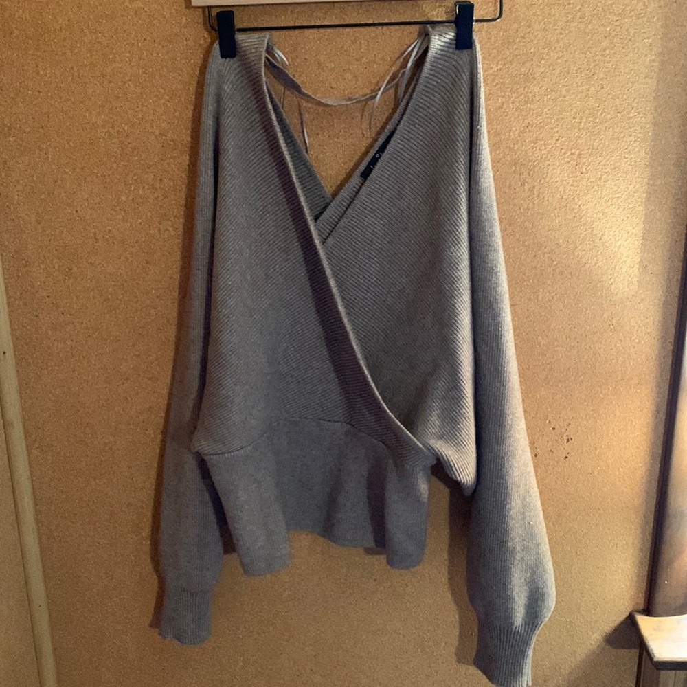 Faux wrap Dolan top